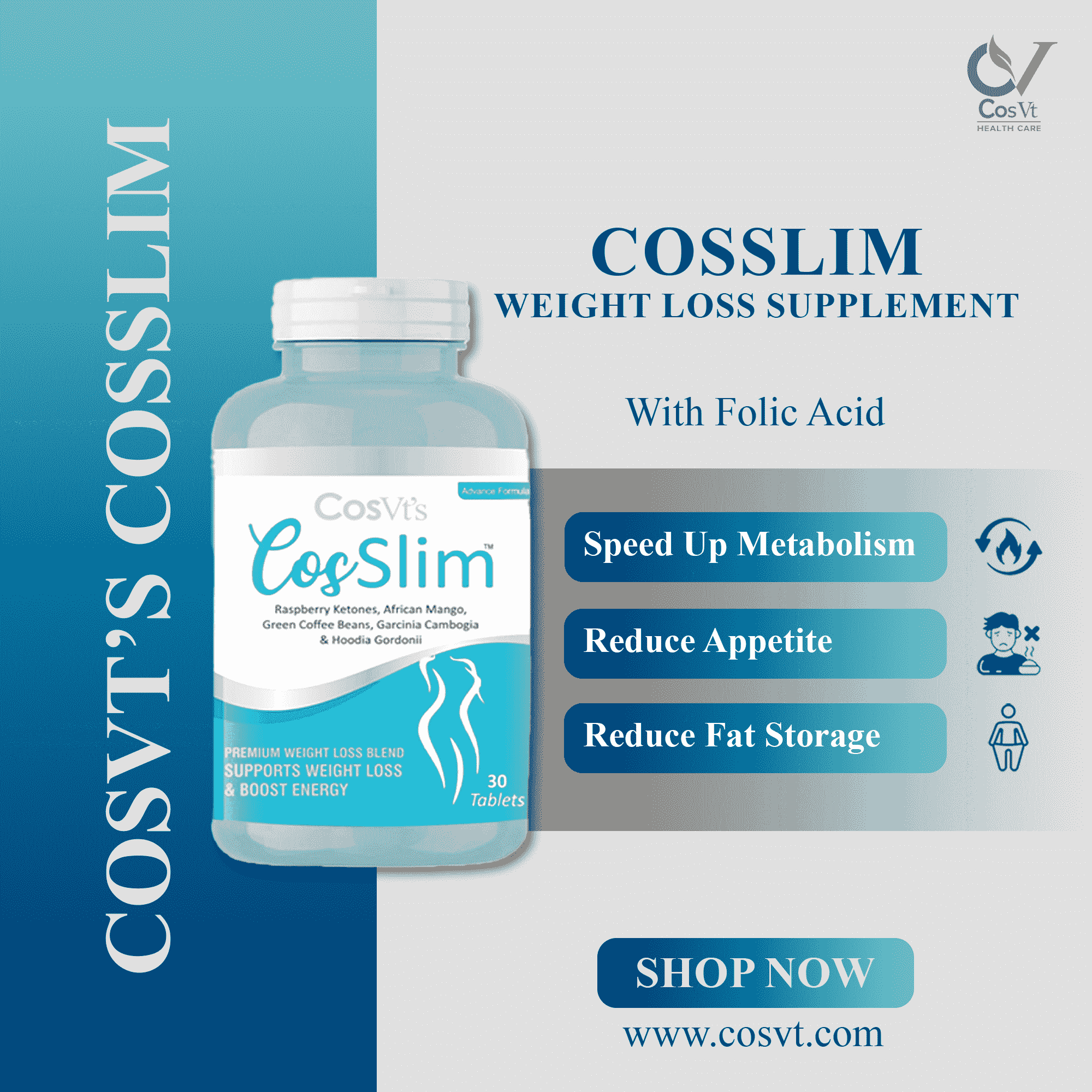 CosSlim - Weight Loss Supplement - Image 2